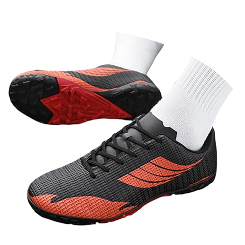 Générique Fußballschuhe Herren Damen Outdoor High Top Spike Stollen Leichtathletik Training Sportschuhe, Orange, 39 EU Générique Fußballschuhe Herren Damen Outdoor High Top Spike Stollen Leichtathletik Training Sportschuhe, Orange, 39 EU von Générique