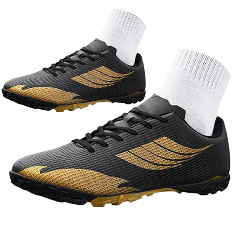 Générique Fußballschuhe Herren Damen Outdoor High Top Spike Stollen Leichtathletik Training Sportschuhe, Roségoldfarben, 37 EU Générique Fußballschuhe Herren Damen Outdoor High Top Spike Stollen Leichtathletik Training Sportschuhe, Roségoldfarben, 37 EU von Générique