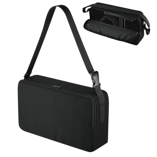 Générique Guitar Holder Storage Bag, High-Capacity Carrying Case, Waterproof Instrument Organizer, Protective Dustproof Cover for Guitar Stand Base, 39 x 94 x 22 cm, Black, Single Attribute, Se von Générique