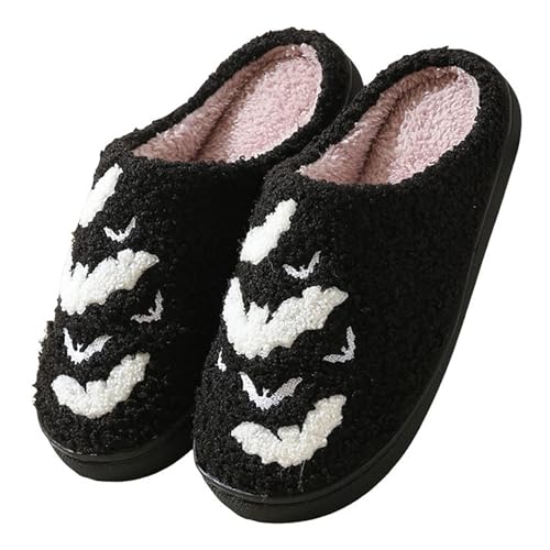 Générique Halloween-Hausschuhe für Damen, bequem, warm, atmungsaktiv, rutschfest, schick, bequem, weich und bequem, für den Herbst, J 1, 44 EU Générique Halloween-Hausschuhe für Damen, bequem, warm, atmungsaktiv, rutschfest, schick, bequem, weich und bequem, für den Herbst, J 1, 44 EU von Générique