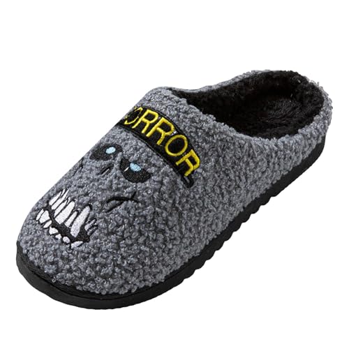 Générique Halloween-Pantoffeln, Katze, warm, niedlich, Baumwolle, Hausschuhe, Herren, bequem, weich und bequem, für den Herbst, 2 Grau, 42 EU Générique Halloween-Pantoffeln, Katze, warm, niedlich, Baumwolle, Hausschuhe, Herren, bequem, weich und bequem, für den Herbst, 2 Grau, 42 EU von Générique