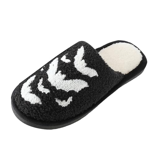 Générique Halloween-Pantoffeln für Damen, Katze, warm, niedlich, Baumwolle, Pantoffeln, Paare, warm, Damen, Winterschuhe, Le Noir B, 40 EU Générique Halloween-Pantoffeln für Damen, Katze, warm, niedlich, Baumwolle, Pantoffeln, Paare, warm, Damen, Winterschuhe, Le Noir B, 40 EU von Générique