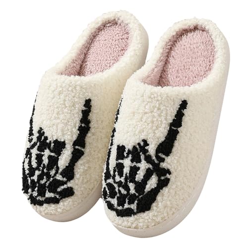 Générique Halloween-Pantoffeln für den Winter, aus Baumwolle, für Damen, Halloween, Plüsch, Katze, Futter, lässig, weich, bequem, niedliches Motiv für Erwachsene, C A, 44 EU Générique Halloween-Pantoffeln für den Winter, aus Baumwolle, für Damen, Halloween, Plüsch, Katze, Futter, lässig, weich, bequem, niedliches Motiv für Erwachsene, C A, 44 EU von Générique