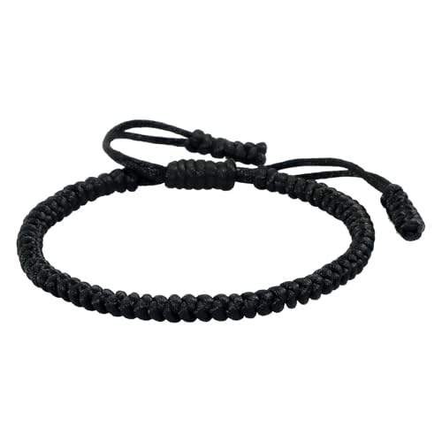 Générique Herren-Armband mit Botschaft, handgefertigt, Tibetan, String, Armband, verstellbar, Woven, Knoten, Armbänder, für Herren, Damen, Blau, Sätze, 2 Nachrichten, Schmucksets, Einheitsgröße Générique Herren-Armband mit Botschaft, handgefertigt, Tibetan, String, Armband, verstellbar, Woven, Knoten, Armbänder, für Herren, Damen, Blau, Sätze, 2 Nachrichten, Schmucksets, Einheitsgröße von Générique