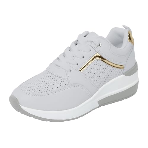 Générique Modische und sportliche Schuhe für Damen, Wanderschuhe, Basketballschuhe, ohne Schnürsenkel, bequem, Basketball, Wandern, Light Grau., 43 EU Générique Modische und sportliche Schuhe für Damen, Wanderschuhe, Basketballschuhe, ohne Schnürsenkel, bequem, Basketball, Wandern, Light Grau., 43 EU von Générique