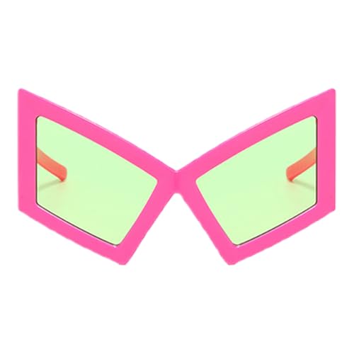 Générique Originelle Sonnenbrille – Sonnenbrille für Damen, Katzenaugenform, UV-Schutz, modisches Accessoire, Unisex, Erwachsene, Rosa, Se référer au descriptif von Générique