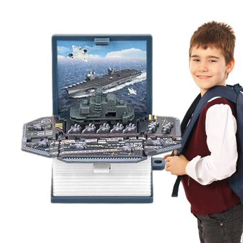 Générique POPUP KEYCHAIN 3D Popup Toys, 3D Popup Toys Small Gift for Boys Girls Keychain for Kids Backpack, Aircraft Carrier (Random Pattern), Se référer au descriptif von Générique