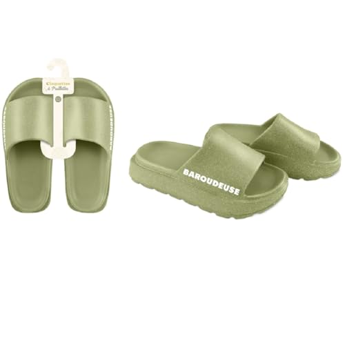 Générique STC Baroudor Slipper mit Glitzer, Größe 39/40, 1 Paar von Générique
