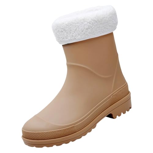 Générique Sexy Damen-Shorts, Regenboot, für Damen, Knöchel, Rainboot, Garten, Gummistiefel, Außenarbeit, mit komfortablem Leder, kaki, 38 EU Générique Sexy Damen-Shorts, Regenboot, für Damen, Knöchel, Rainboot, Garten, Gummistiefel, Außenarbeit, mit komfortablem Leder, kaki, 38 EU von Générique