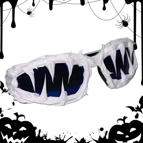 Générique Sonnenbrille Drip Glue, Sonnenbrille Frauen Y2K | UV400 Schutz Drip Glue Sonnenbrille handgefertigt |Shield Shades Brille für Halloween, Blauer Eis, Se référer au descriptif Générique Sonnenbrille Drip Glue, Sonnenbrille Frauen Y2K | UV400 Schutz Drip Glue Sonnenbrille handgefertigt |Shield Shades Brille für Halloween, Blauer Eis, Se référer au descriptif von Générique
