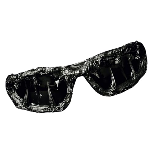 Générique Sonnenbrille Drip Glue, Sonnenbrille Frauen Y2K | UV400 Schutz Drip Glue Sonnenbrille handgefertigt |Shield Shades Brille für Halloween, Schwarz , Se référer au descriptif Générique Sonnenbrille Drip Glue, Sonnenbrille Frauen Y2K | UV400 Schutz Drip Glue Sonnenbrille handgefertigt |Shield Shades Brille für Halloween, Schwarz , Se référer au descriptif von Générique