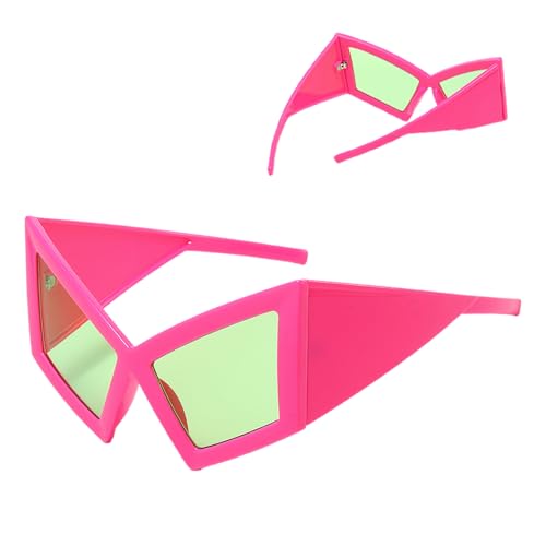 Générique Stilvolle Sonnenbrille, überdimensioniert, originell, modisch, UV-Schutz, trendig, für Reisen, Freizeit, Fotografie, Rosa, Se référer au descriptif Générique Stilvolle Sonnenbrille, überdimensioniert, originell, modisch, UV-Schutz, trendig, für Reisen, Freizeit, Fotografie, Rosa, Se référer au descriptif von Générique