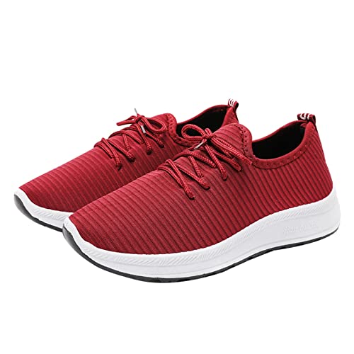 Générique Tennisschuhe für Damen, bequem, orthopädisch, Damen, Sneaker, Damen, lässig, Slip, Tennisschuhe, leicht, Laufschuhe, orthopädisch, Arbeit, Sneaker, Rot D, 37 EU Générique Tennisschuhe für Damen, bequem, orthopädisch, Damen, Sneaker, Damen, lässig, Slip, Tennisschuhe, leicht, Laufschuhe, orthopädisch, Arbeit, Sneaker, Rot D, 37 EU von Générique