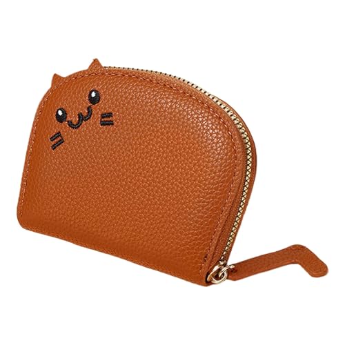 Générique Wallet Pouch – PU-Leder Change Purse Wallet | Tragbarer Kreditkartenhalter | Cartoon Reißverschluss Kartenhalter für Mädchen & Frauen, , Se référer au descriptif, Siehe Beschreibung von Générique