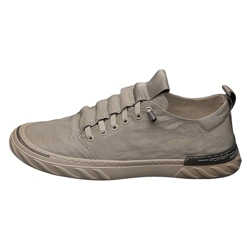 Générique Wanderschuhe, Herren, Sneaker, Running, Herren, Sneaker, Herren, mehrfarbig, rutschfest, Multisport, atmungsaktiv, Fitnessstudio, bequem, Khaki 1, 39 EU von Générique