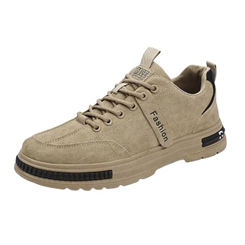 Générique Wanderschuhe für Herren, Sneaker, Running, Herren, Mode, Sport, für Herren, bequem, lässig, rutschfest, Multisport, atmungsaktiv, Freizeit, leicht, Schuhe, Khaki B, 43 EU von Générique