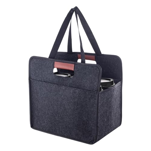 Générique Wiederverwendbare Halterung, tragbar, Organizer für Getränke, Picknick, Reisen, Lebensmittellieferung, 6 Tassen, Se référer au descriptif, Siehe Beschreibung von Générique