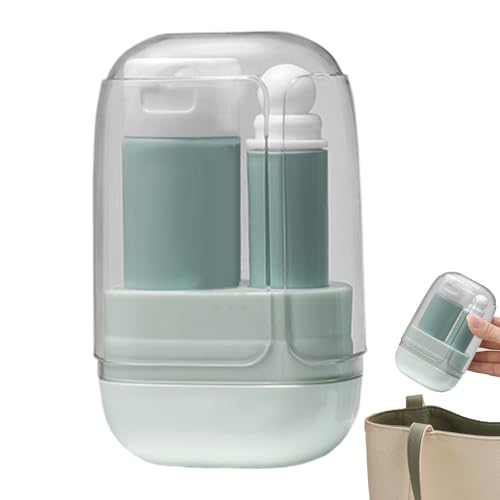 Générique Zahnbürsten-Set in Reisegröße, tragbare Zahnbürste für unterwegs | leichtes Etui zur Fellpflege für Frauen Männer Reise Rucksack, blau, Se référer au descriptif, Siehe Beschreibung von Générique