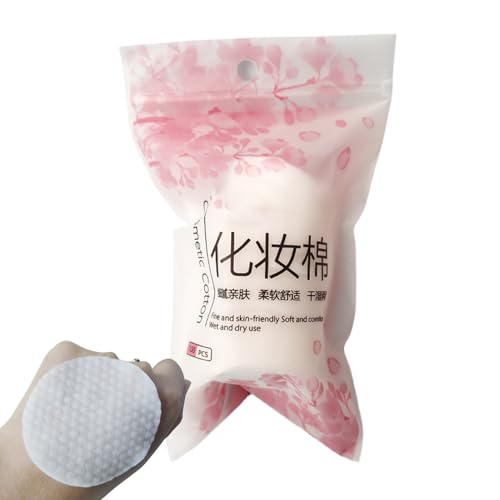 Gesichts-Abschminkpads, Make-up-Entferner-Pads aus Baumwolle, für das Gesicht, weiche, runde Reinigungstücher, waschbar, hautfreundlich, für zu Hause, für Frauen und Mädchen von Générique
