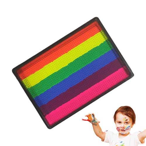 Gesichtsbemalungspalette | Professionelles Gesichtsbemalungsset | Watercolor Makeup 6 Farben Supplies für Karneval Hochzeit Halloween Christmas Concert Cosplay Gesichtsbemalungspalette | Professionelles Gesichtsbemalungsset | Watercolor Makeup 6 Farben Supplies für Karneval Hochzeit Halloween Christmas Concert Cosplay von Générique