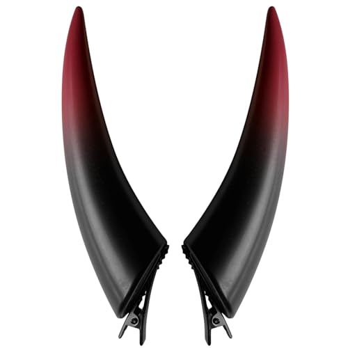 Gothic Teufelshörner, Geisterstirnhörner | Teufelskostüm für Frauen, Dämonischer Vampir Helm | Halloween Cosplay Kostüm Kopfbedeckung Zubehör, Haarnadel von Générique