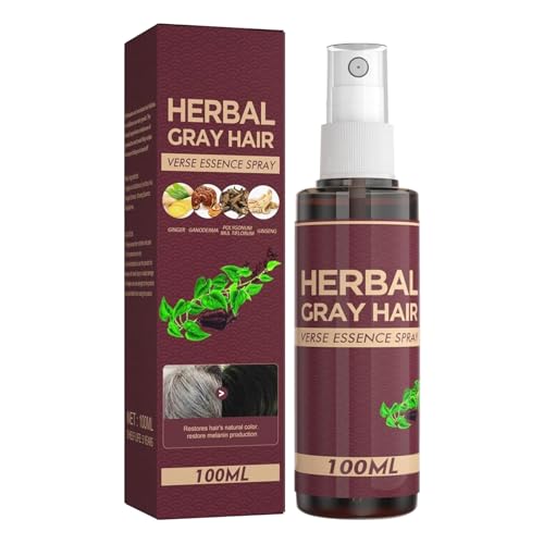 Gray Hair, Reverse Spray, Darkening Conditioner, He Shou Wu Formula, Nourishing Moisture Blend, Ideal for Daily Use, Men Grooming, Women's Care and Aging Hair Procedure Gray Hair, Reverse Spray, Darkening Conditioner, He Shou Wu Formula, Nourishing Moisture Blend, Ideal for Daily Use, Men Grooming, Women's Care and Aging Hair Procedure von Générique