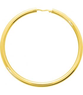 HOPE – Creolen, Gold, 35 mm bis 55 mm – 18 Karat – 3,5 mm – Creolen aus 750°/00 Gold, Durchmesser 55 mm – HOPE, Gelbgold von Générique