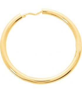 HOPE – Kreolen Gold – 35 mm bis 55 mm – 18 Karat – 3,5 mm – Creolen aus Gold 750°/00, Durchmesser 35 mm – HOPE, Gelbgold von Générique