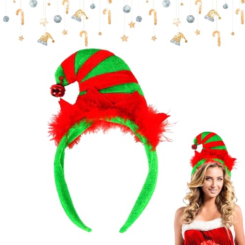 Haarband aus für Weihnachten – Haarband für Rentier-Haare, Weihnachtsparty | Weihnachtskopfbedeckung mit Schnalle, Haar-Accessoires für Weihnachten, Haarspangen für und Erwachsene, 9,06 cm von Générique