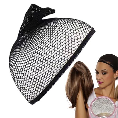Haarnetz für Perücken - Wig Mesh Net Teaving Linner Farage Caps | Perückenkappen aus elastischem Netz für Frauen Erwachsene Geburtstagsgeschenke von Générique