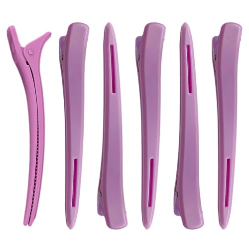 Haarspangen-Set – Enten-Haarspangen | Entenclips | 6 x Haarspangen für dickes Haar, tragbares Haar-Zubehör für Omen, Mädchen | von Générique