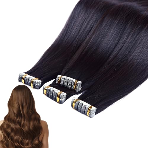Hair Patch, Natural Straight Wig, Clip In Nano Contactless Hairpieces, 45 cm Lightweight Hair Extensions, Stylish Accessory for Gathering Performance Daily Wedding Kostüm Veranstaltungen von Générique