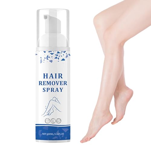 Hair Removal Spray, Painless Hair Remover Moisturizing Spray, nicht reizende Hautpflege, 100 ml Gesicht und Body Enthaarung für Frauen und Männer, Smooth Curls Lösung Hair Removal Spray, Painless Hair Remover Moisturizing Spray, nicht reizende Hautpflege, 100 ml Gesicht und Body Enthaarung für Frauen und Männer, Smooth Curls Lösung von Générique