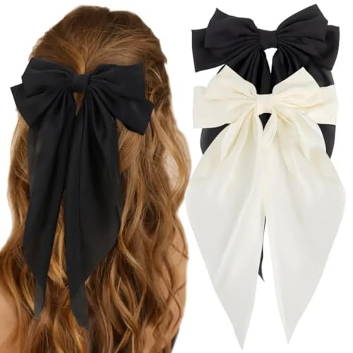 HairLY Haarschleifen, groß, elegant, für lange Haare, modisch, für Damen, 2025, 2 Stück von Générique