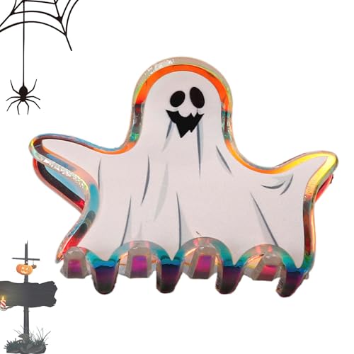 Halloween Krallenklammern, Haarspangen für Damen | Cartoon-Geister-Haarspange, niedliches Zubehör, kleine tragbare Haarspangen, Haarklammern für lockiges Haar, Halloween Krallenklammern, Haarspangen für Damen | Cartoon-Geister-Haarspange, niedliches Zubehör, kleine tragbare Haarspangen, Haarklammern für lockiges Haar, von Générique