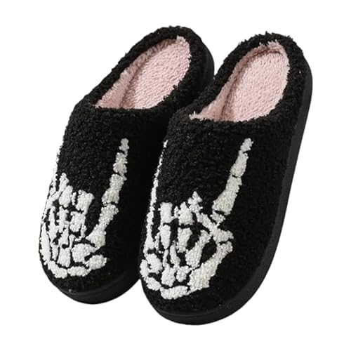 Halloween-Pantoffeln für Damen, für den Innen- und Außenbereich, Winter, Männer und Frauen, bequem, Hausschuhe, B, 38 EU Halloween-Pantoffeln für Damen, für den Innen- und Außenbereich, Winter, Männer und Frauen, bequem, Hausschuhe, B, 38 EU von Générique