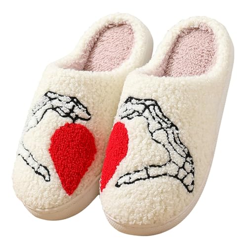 Halloween-Sandalen für Damen, Hausschuhe für drinnen und draußen, aus Baumwolle, warm, für Damen, Winterschuhe, E 2, 40 EU Halloween-Sandalen für Damen, Hausschuhe für drinnen und draußen, aus Baumwolle, warm, für Damen, Winterschuhe, E 2, 40 EU von Générique