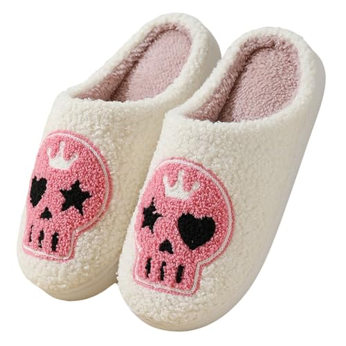 Halloween-Sandalen für Damen, Hausschuhe für drinnen und draußen, aus Baumwolle, warm, für Damen, Winterschuhe, F 2, 36 EU Halloween-Sandalen für Damen, Hausschuhe für drinnen und draußen, aus Baumwolle, warm, für Damen, Winterschuhe, F 2, 36 EU von Générique