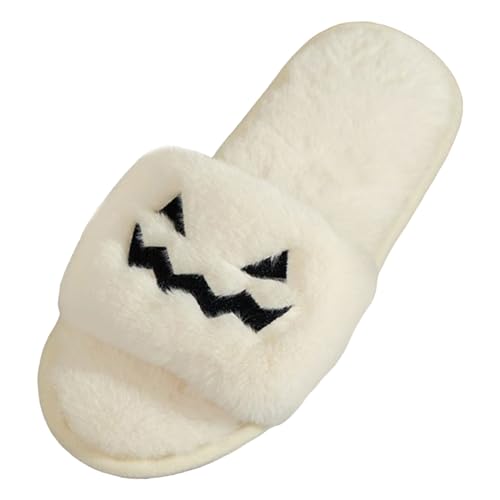 Hausschuhe Halloween Hausschuhe Herren Winter Warm Damen Winterschuhe Hausschuhe Damen Hausschuhe Innen und Außen, Weiß A., 42 EU Hausschuhe Halloween Hausschuhe Herren Winter Warm Damen Winterschuhe Hausschuhe Damen Hausschuhe Innen und Außen, Weiß A., 42 EU von Générique