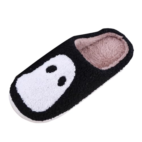 Hausschuhe für Halloween, Herren, Winter, rutschfest, für den Innen- und Außenbereich, für Damen, Katze, warm, niedlich, Baumwolle, Le Noir 1, 38 EU Hausschuhe für Halloween, Herren, Winter, rutschfest, für den Innen- und Außenbereich, für Damen, Katze, warm, niedlich, Baumwolle, Le Noir 1, 38 EU von Générique
