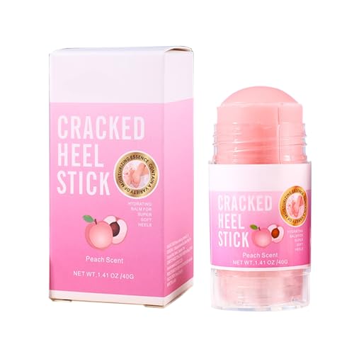 Heel Balm, Cracked Heel Repair Cream Fast Absorption, 3.07 x 1.5 x 1.5 Inches Repairs Care Moisturizer Relief Roller at Dry Skin Softener for Women, Hands, Body, Feet, Easy to Use von Générique