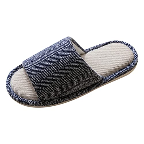 Herren-Sandalen für den Sommer, bequem, Sandalen aus Leder, Slip, bequem und leicht, Wandern, Leder, Strandschuhe, Hausschuhe, Sommer, orthopädisch, 2 B, 40 EU von Générique