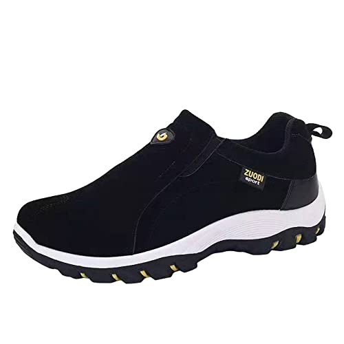 Herren Sommerschuhe formale Schuhe für Herren, modisch, bequem und lässig, rutschfest, aus Mesh, Mode und Sport, für Herren, Innenbereich, bequem für den Sommer, Schwarz, 40 EU Herren Sommerschuhe formale Schuhe für Herren, modisch, bequem und lässig, rutschfest, aus Mesh, Mode und Sport, für Herren, Innenbereich, bequem für den Sommer, Schwarz, 40 EU von Générique