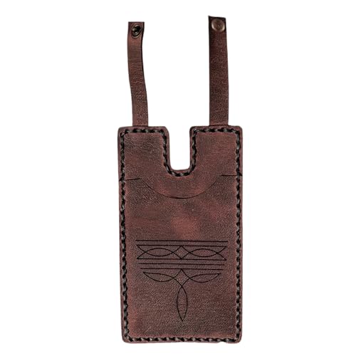 Kartenhalter, Slim Leather Boot Shaped Wallet, Handmade Coin Purse with Snap Fastening, Compact Fashion Accessory, Best for Keys and Outdoor Use to Women 2.99x4.02 inches, , Se référer au von Générique