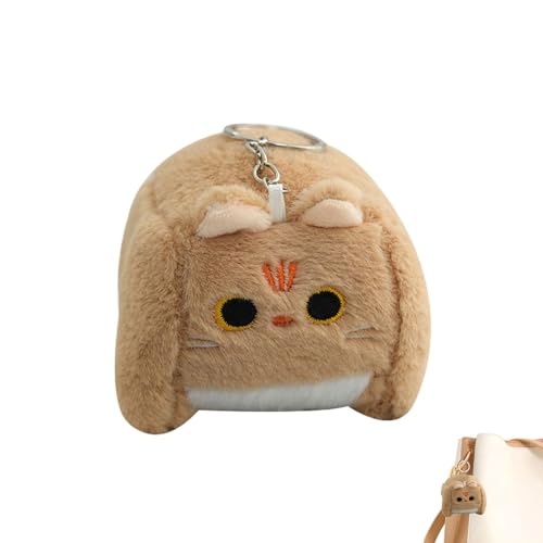 Katzenrucksack-Anhänger, Charm, Katzen-Anhänger – Schlüsselanhänger quadratischer Charm, Tiere, Taschendekorationen | tragbares Taschenzubehör, dekorative für Erwachsene von Générique