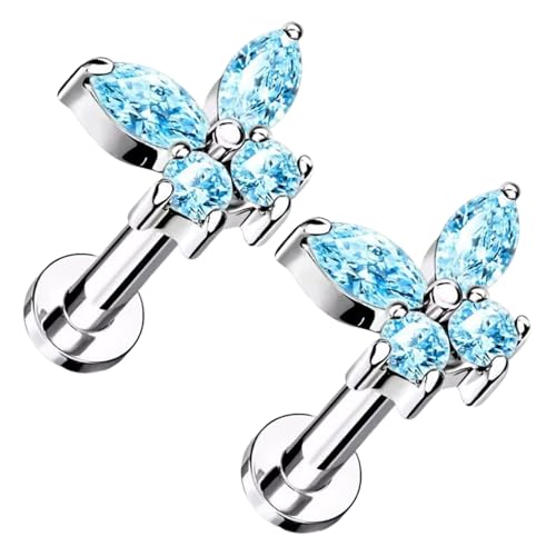 Knorpel-Ohrringe – Paar Titan-Ohrmanschette, schickes Ohrknorpel-Accessoire | Damen-Körper-Ornament-Set, Nasen-kompatibles Mode-Stück, Se référer au descriptif, Material: Metall, Siehe Beschreibung von Générique