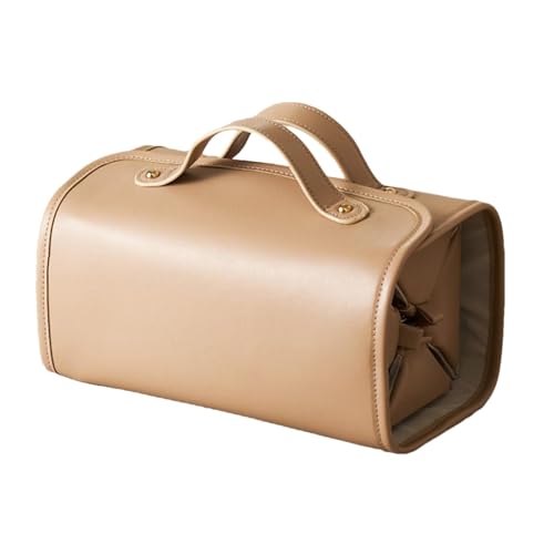 Kosmetik-Reisetasche, große Kapazität mit faltbarem Design – wasserdichte Make-up-Tasche, abnehmbare Make-up-Tasche für Frauen, hält Kosmetik und Pinsel, Se référer au descriptif, Siehe von Générique