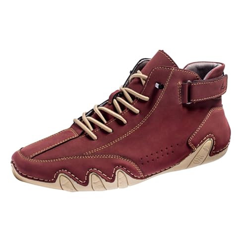 Lässige Mokassins für Herren, elegante Schuhe, braun, für Herren, Arbeitsschuhe, bequem, Wandern, atmungsaktives Mesh, Herrenschuhe, Burgunderrot, 38 EU Lässige Mokassins für Herren, elegante Schuhe, braun, für Herren, Arbeitsschuhe, bequem, Wandern, atmungsaktives Mesh, Herrenschuhe, Burgunderrot, 38 EU von Générique