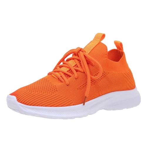 Laufschuhe, Damen, Sportschuhe, orthopädisch, Damen, Walkingschuhe, Fitness, Fitnessstudio, Jogging, Komfort, Outdoor, Indoor, Casual Sneaker, 2 x Orange, 43 EU Laufschuhe, Damen, Sportschuhe, orthopädisch, Damen, Walkingschuhe, Fitness, Fitnessstudio, Jogging, Komfort, Outdoor, Indoor, Casual Sneaker, 2 x Orange, 43 EU von Générique