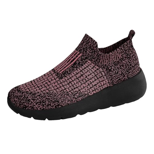 Laufschuhe Herren Sicherheitsschuhe Herren Rutschfest Atmungsaktiv Slip on Outdoor Bequeme Mode Atmungsaktiv Multisport Komfortabel Elastisch Schuhe, Hellrosa 1, 37 EU Laufschuhe Herren Sicherheitsschuhe Herren Rutschfest Atmungsaktiv Slip on Outdoor Bequeme Mode Atmungsaktiv Multisport Komfortabel Elastisch Schuhe, Hellrosa 1, 37 EU von Générique